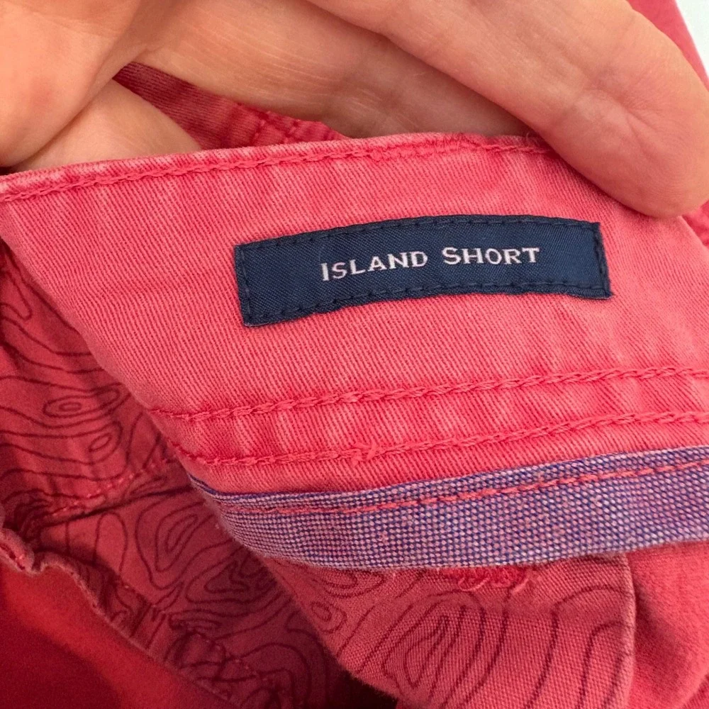 Vineyard Vines Shorts Men's 35 Pink Preppy Resortwear Golf Nantucket Frat Boy